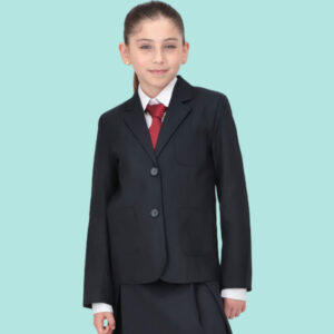 Blazer casimir azul mujer