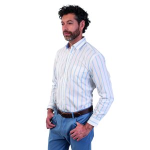 Camisa fantasía regular fit Verde/L45