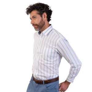 Camisa fantasía slim fit Verde/L45