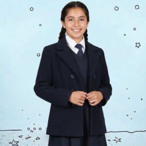 Chaquetón Colegial Mujer Cruzado