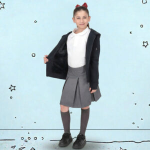 Falda Casimir Gris 2 Tablas