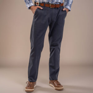 Pantalón Gabardina Bolsillo Argentino Azul Marino