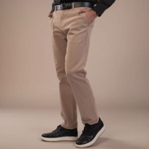 Pantalón Gabardina Bolsillo Argentino Beige