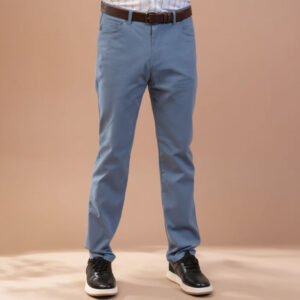 Pantalón Jeans Gabardina Azul Claro