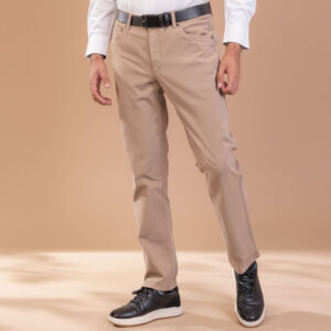 Pantalón Jeans Gabardina Beige