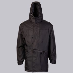 Parka taslan unisex con forro de polar