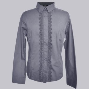 Blusa cuello camisero