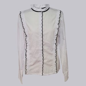 Blusa cuello mao