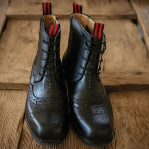 Bota de Huaso Cuero Cardemil con Cordón