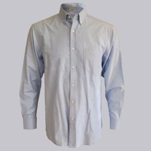 Camisa oxford manga larga adulto