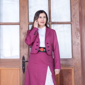 Chaqueta huasa cuello smoking