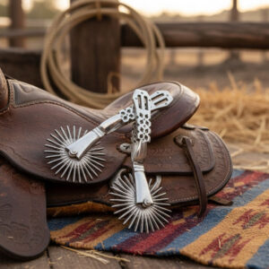 Espuela corralera lisa