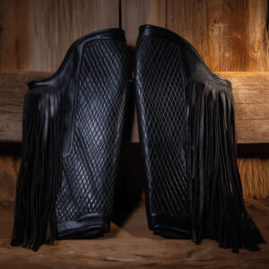 Piernera Corralera Cuero Adulto