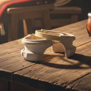 Talonera Blanca Suela Corriente