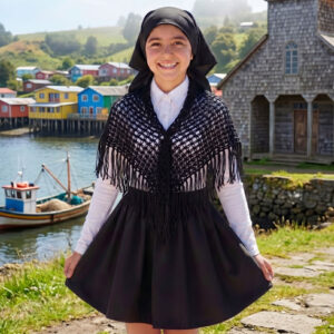 Traje Típico Chilote 3 Piezas