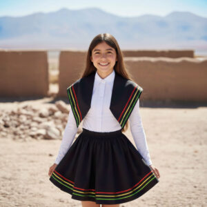 Traje típico nortino 3 piezas