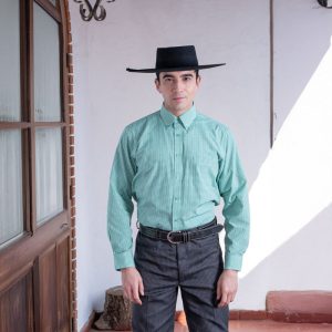 Camisa cuadrillé Medio