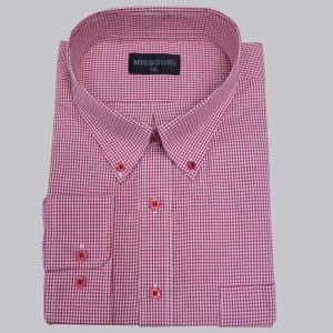 Camisa Microcuadrillé